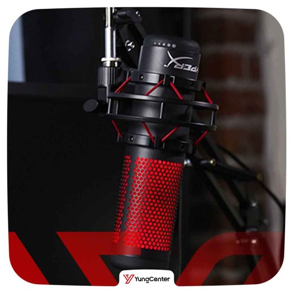 میکروفن هایپرایکس Microphone Hyper X QuadCast S RGB