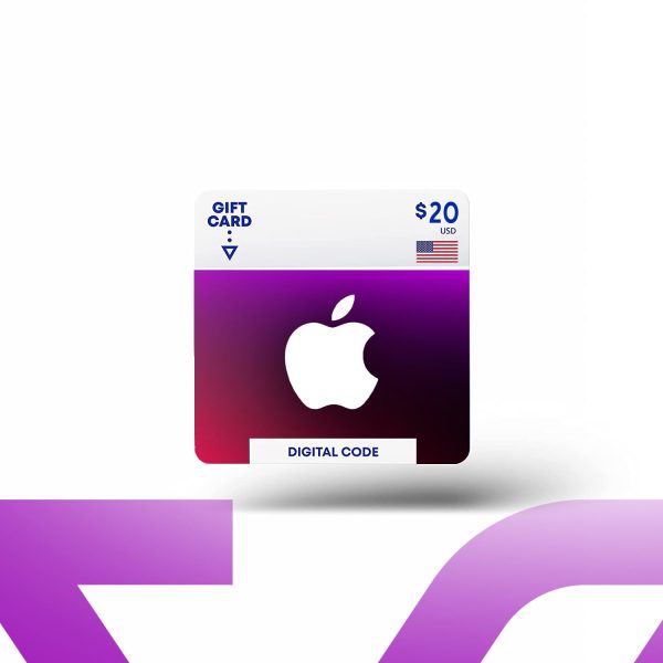 گیفت کارت 20 دلاری اپل آیتونز امریکا